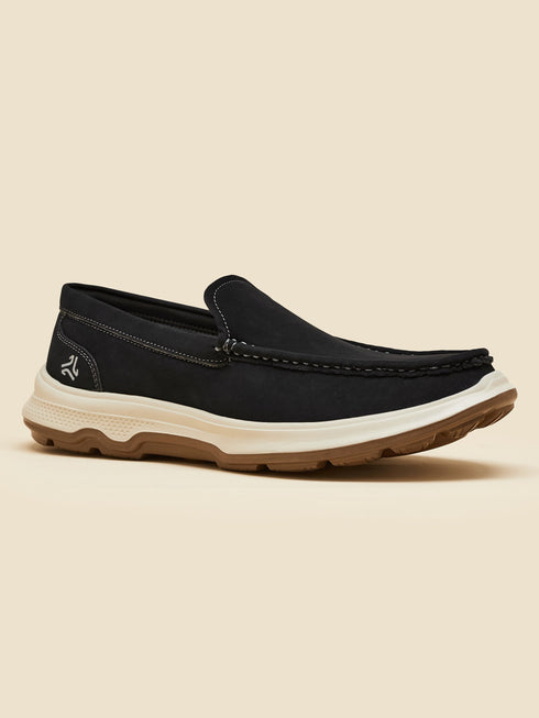 ELAN-29 Black Men's Loafers