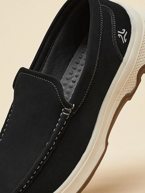 ELAN-29 Black Men's Loafers