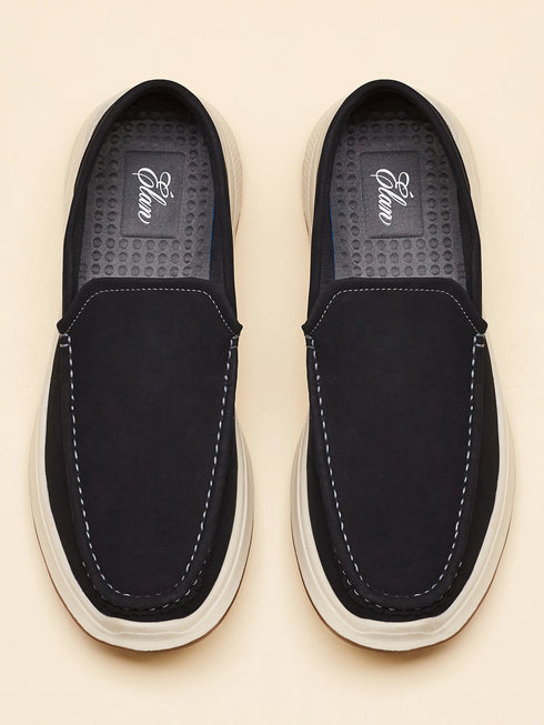 ELAN-29 Black Men's Loafers