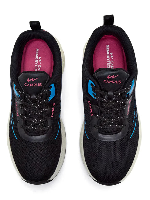 ELEGANCE Black Women's Running Shoes