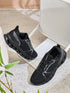 ELVRO Black Men's Running Shoes