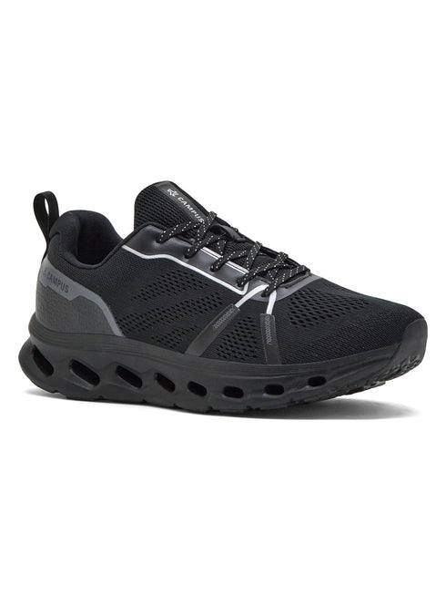 ELVRO Black Men's Running Shoes