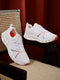 ELVRO White Men's Running Shoes