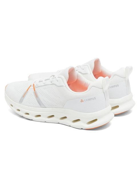 ELVRO White Men's Running Shoes