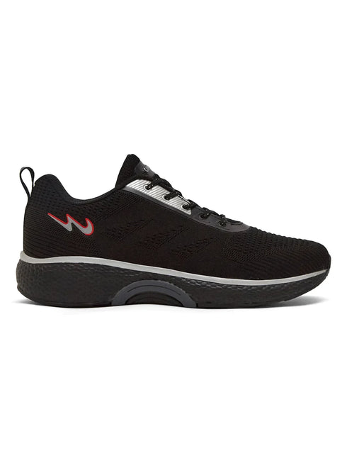 EMBER Black Men's Running Shoes