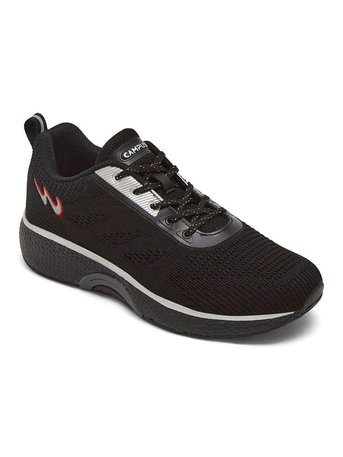 EMBER Black Men's Running Shoes