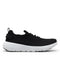 EMERGE Black Men's Walking Shoes