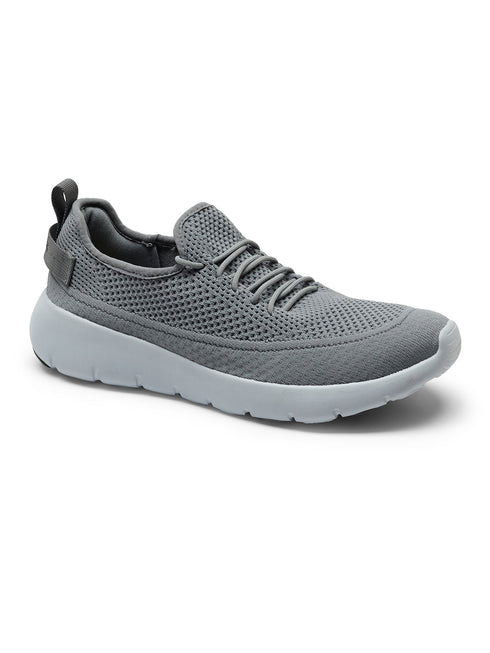 EMERGE Grey Men's Walking Shoes