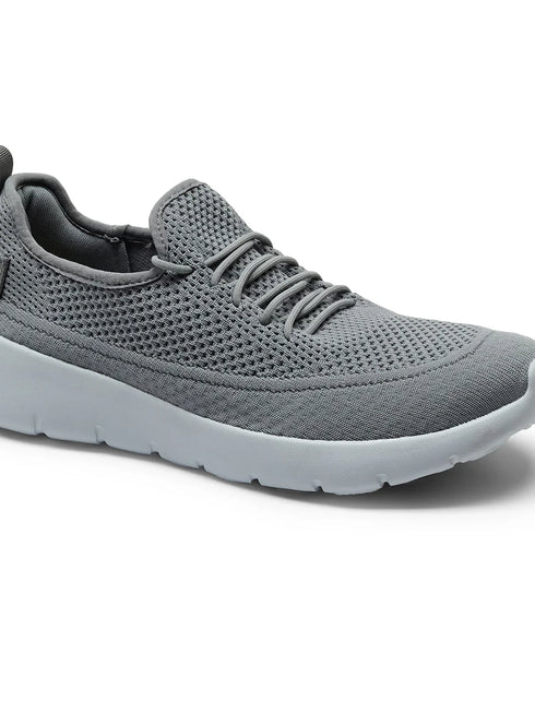 EMERGE Grey Men's Walking Shoes