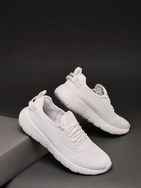 EMERGE White Men's Walking Shoes