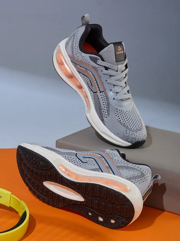ENCLAVE Grey Men's Running Shoes