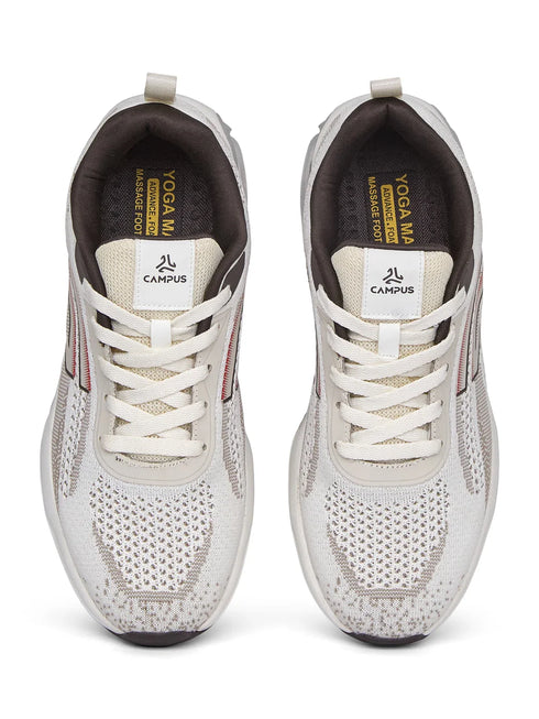 ENCLAVE Off White Men's Running Shoes