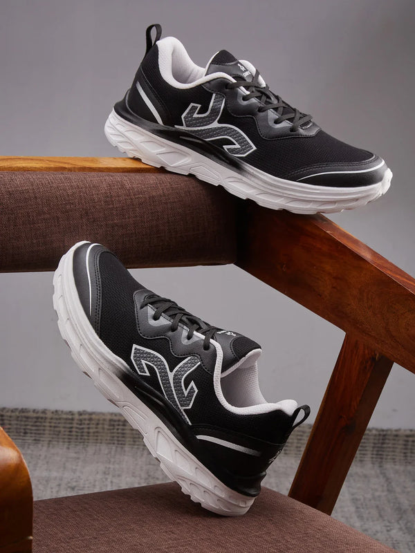 ENERGY Black Men's Running Shoes