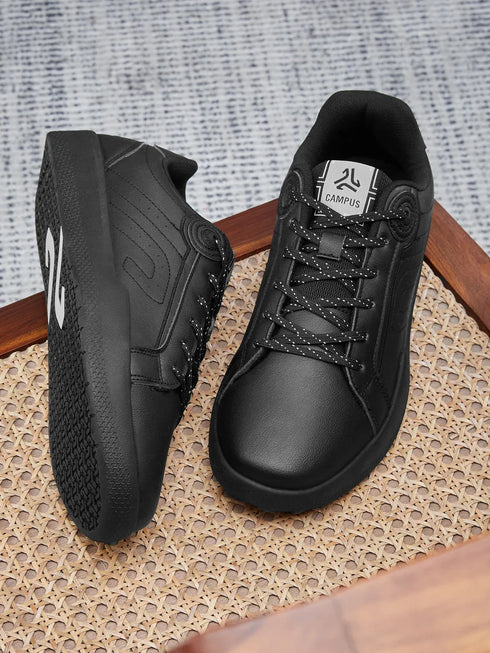 ENRIL Black Men's Sneakers