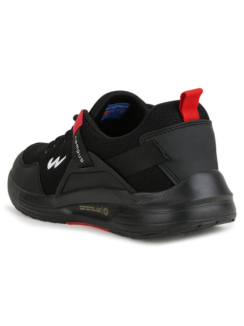 EUROPA Black Men's Running Shoes