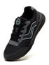 EVARO Black Men's Running Shoes