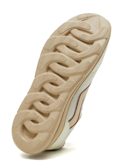EVARO Off White Men's Running Shoes