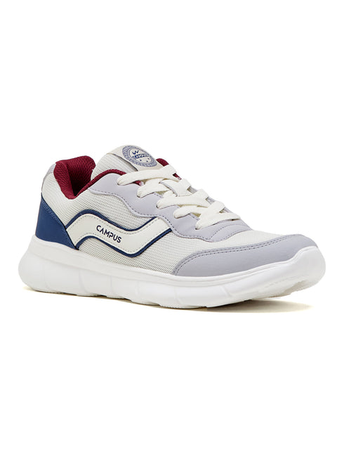EVARO Off White Men's Running Shoes