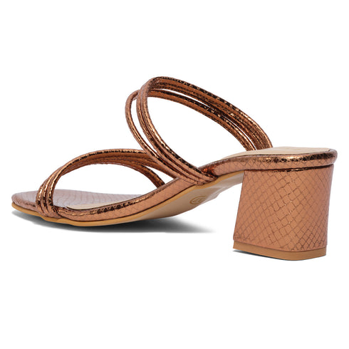 Elaina Metallic Heels