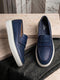 ELAN-02 Navy Men's Loafers