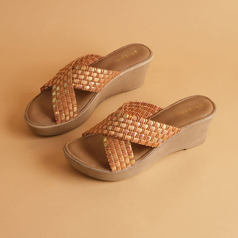 Eliza Embellished Wedges