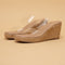 Elysa Transparent Wedge Sandals