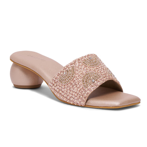 Esha Embroidered Heels