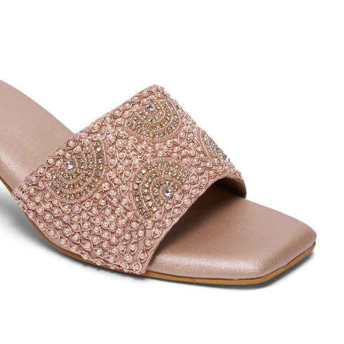 Esha Embroidered Heels
