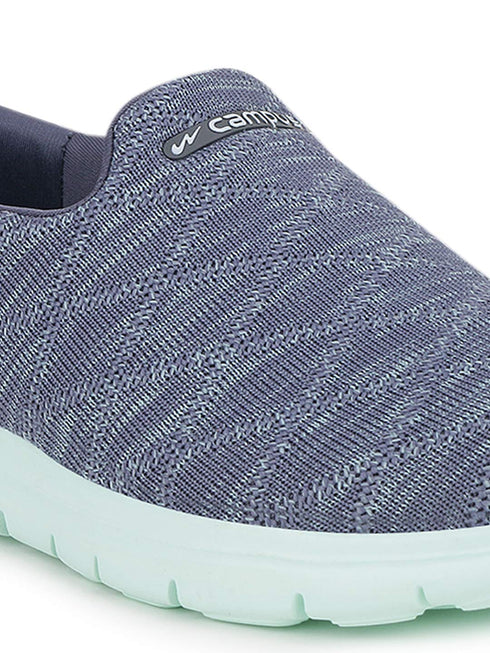 FABIA Green Women's Slip-ons