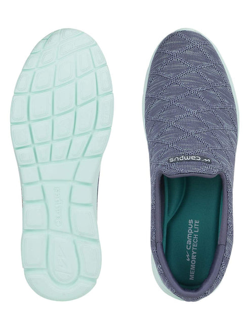 FABIA Green Women's Slip-ons