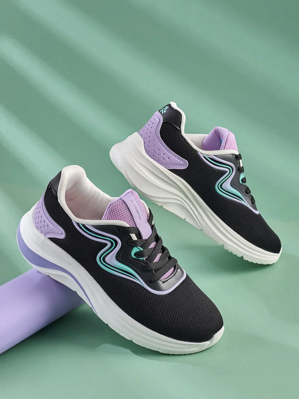 FABRA Black Women's Running Shoes