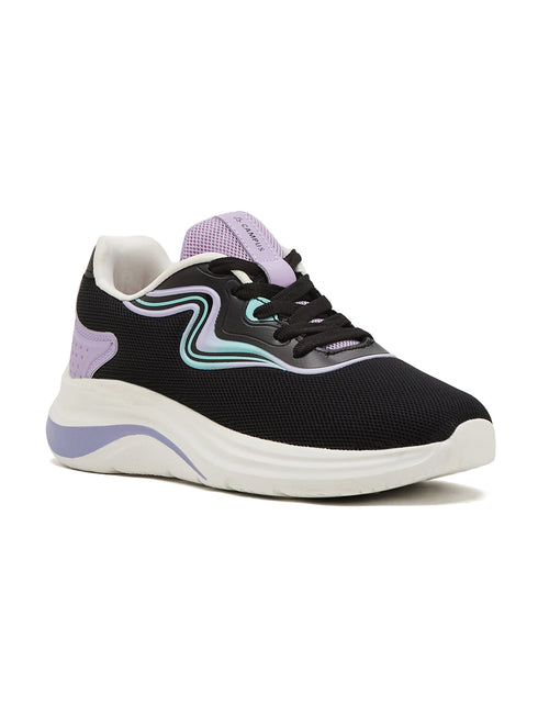 FABRA Black Women's Running Shoes