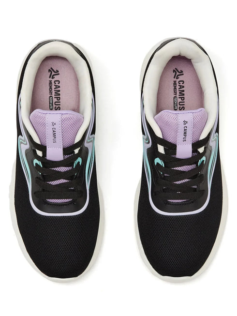 FABRA Black Women's Running Shoes