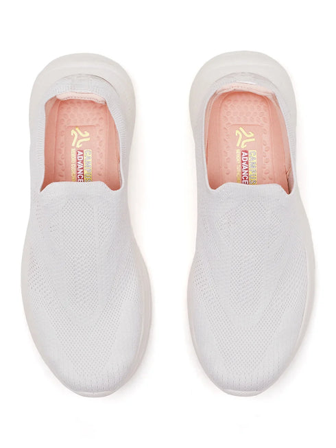 FABY White Women's Walking Shoes