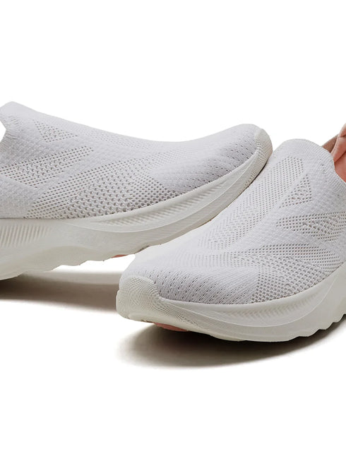 FABY White Women's Walking Shoes