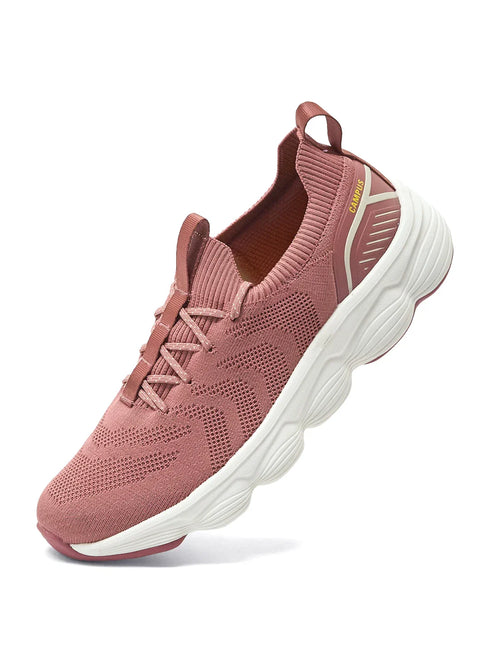 FALKO Pink Men's Walking Shoes