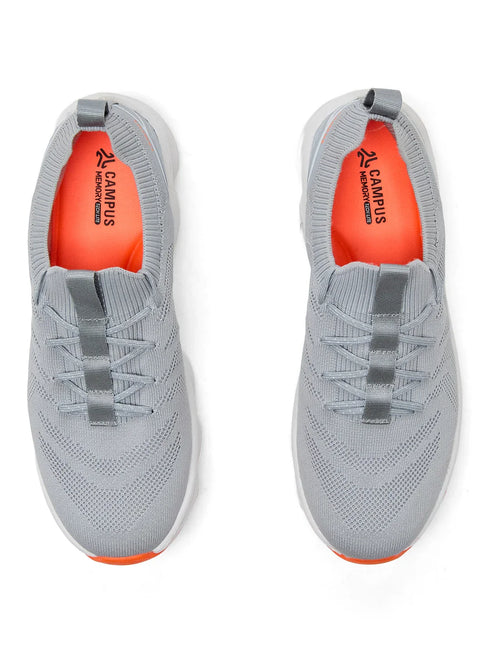 FALKO Grey Men's Walking Shoes