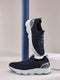 FALKO Navy Men's Walking Shoes