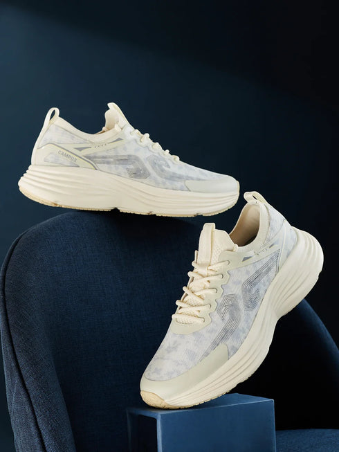 FERLO White Men's Running Shoes