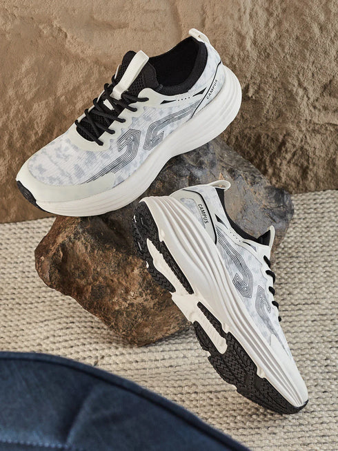 FERLO White Men's Running Shoes