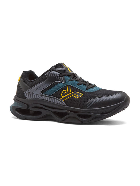 FEROX Black Men's Running Shoes