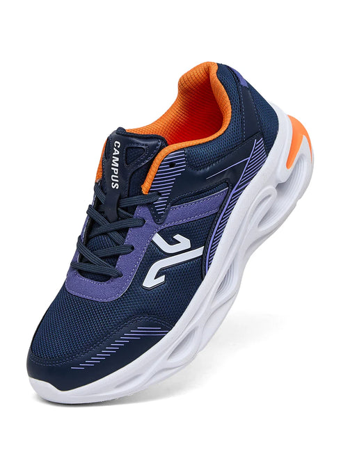 FEROX Navy Men's Running Shoes