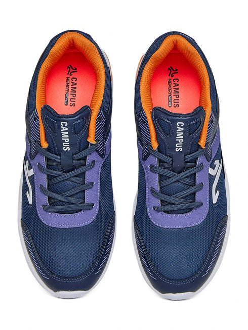 FEROX Navy Men's Running Shoes