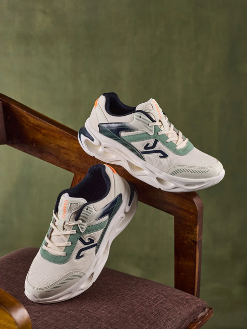 FEROX White Men's Running Shoes