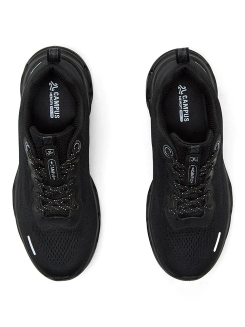 FLASK Black Men's Running Shoes