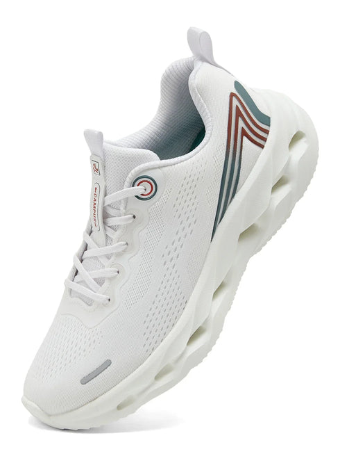 FLASK White Men's Running Shoes