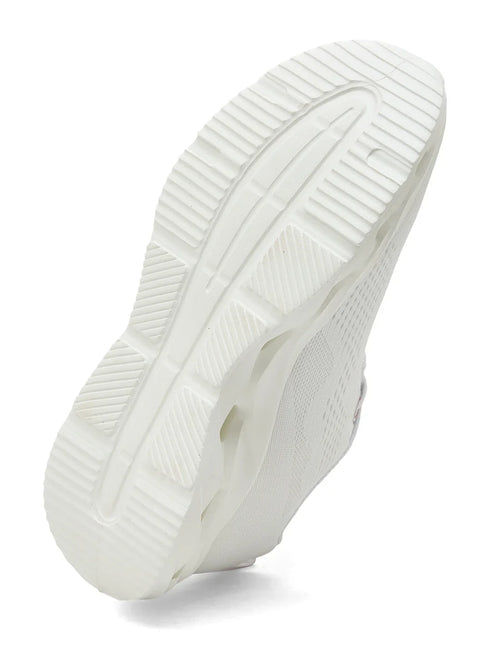 FLASK White Men's Running Shoes