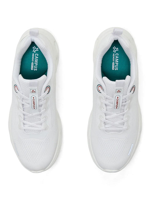 FLASK White Men's Running Shoes