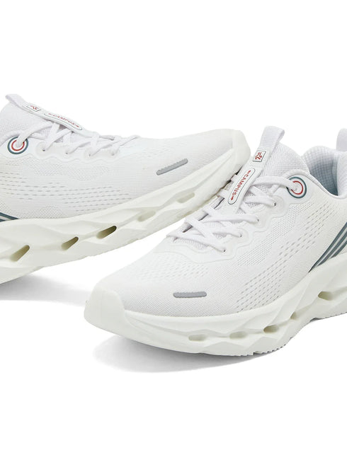 FLASK White Men's Running Shoes