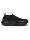 FLYNN Black Men's Walking Shoes